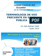 Terminología Salud Pública