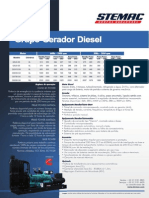 Lamina Comercial Diesel 50Hz PT Cummins - Serie Q