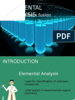 Experiment 6 - Elemental Analysis