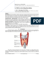 T3, T4, TSH Levels in Hypothyroidism