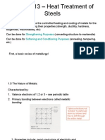 Chapter 13 - Heat Treatment of Steels