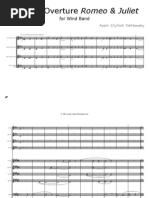 Overture: Romeo & Juliet For Concert Band