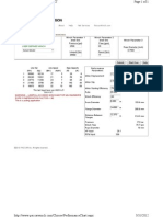 Performance Chart: User Defined Winch