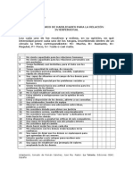 Instrumento de Relaciones Interpersonales