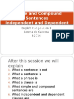 Sentences Structures