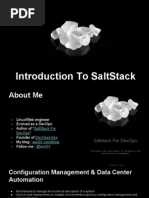 Introduction To SaltStack