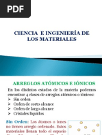 Ciencia e Ingenieria de Los Materiales