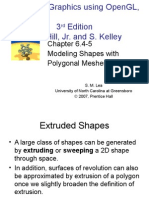 Chapter 6.4-5 Modeling Shapes With Polygonal Meshes