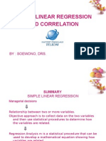 (Revised) Simple Linear Regression and Correlation