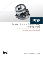 BSI Sustainability Guide Product Carbon Footprinting For Beginners UK en