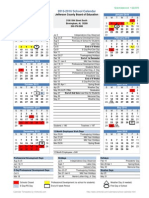 Jefferson County 2015-2016 School Calendar