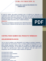 Controles de Productos Terminados para Balanceados