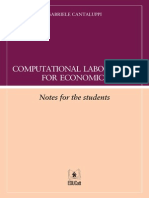 Computational Laboratory For Economics