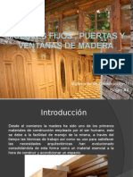 Muebles Fijos Puertas y Ventanas de Madera