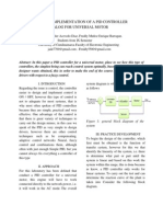 Closedloop PID Control of Universal Motor