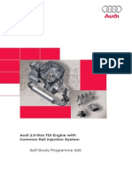 SSP 420 Audi 2.0-Litre TDI Engine With Common Rail Injection System