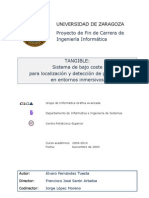 Resumen Memoria PFC: TANGIBLE: Sistema de Bajo Coste para Localización y Detección de Gestos 3D en Entornos Inmersivos.