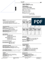 OMIH-SS-124LM - 16A Relay Datasheet