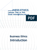 Business Ethics Introduction