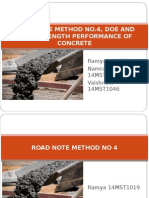 Road Note Method No 4