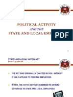 Political Activity State and Local Employee