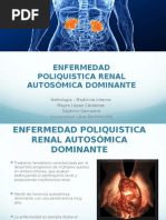 Enfermedad Poliquistica Renal