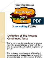 Present Continuous Tense