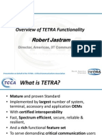 Overview of TETRA Functionality