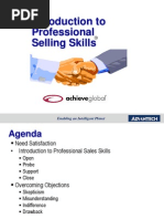 Advantech - PSS - Intro To Sales Skills