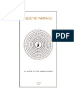 La Monte Young Selected Writings