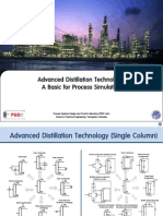 Advanced Distillation Technology - A Basic For Process Simulation