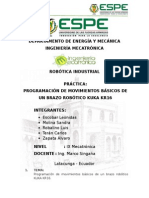 Informe - Programacion KUKA KR16