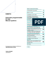 1 2 3 4 5 6 7 8 9 10 11 12 13 14 15 Automate Programmable S7-200 Manuel Système Simatic