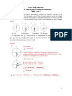 Lista de Exercícios Sobre Vetores