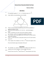 JEE Main Mathematics Exam Preparation Books