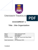 Site Organization