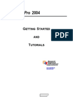 STAAD - Pro 2004 - Getting Started PDF