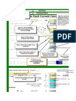 Available Fault Current Calculation: E I kVA X 1000 Trans. FLA