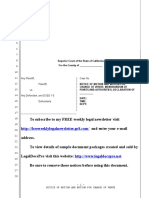 Sample Motion For Change of Venue For California