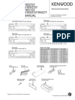 Kenwood KDC-W237, W3037, W311, W3537, W4037Y PDF