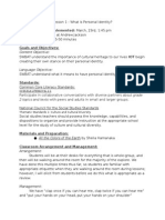 Date/Time To Be Implemented: March, 23rd, 1:45 PM Students: 2nd Grade at Andrew Jackson Anticipated Time: 45-50 Minutes Goals and Objectives