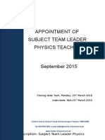 Head of Physics