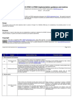 ISO/IEC 27002 Implementation Guidance and Metrics