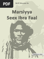 Marsiyya Seex Ibra Faal