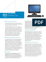 Dell OptiPlex 3030 AIO Spec Sheet PDF