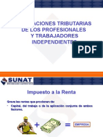 Rentas de Cuarta Categoria