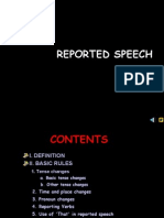 Reported Speech 