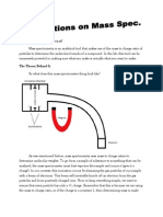 Tutorial Mass Spectrometry