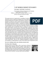 Modelling of Mobile Robot Dynamics