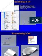 6 - Surface Modeling NX SW